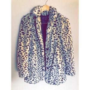 F21 Animal Print Coat